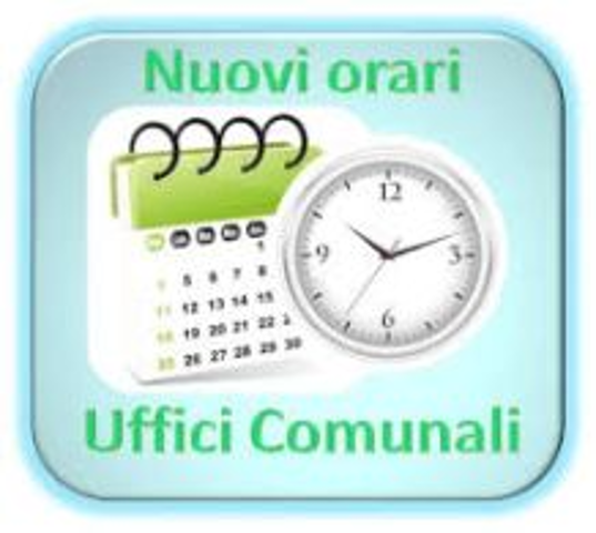 Avviso - modifica orario apertura uffici comunali dal 02/05/2024