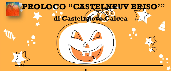 Cena di Halloween con la Pro Loco di Castelnuovo Calcea (immagine di copertina).